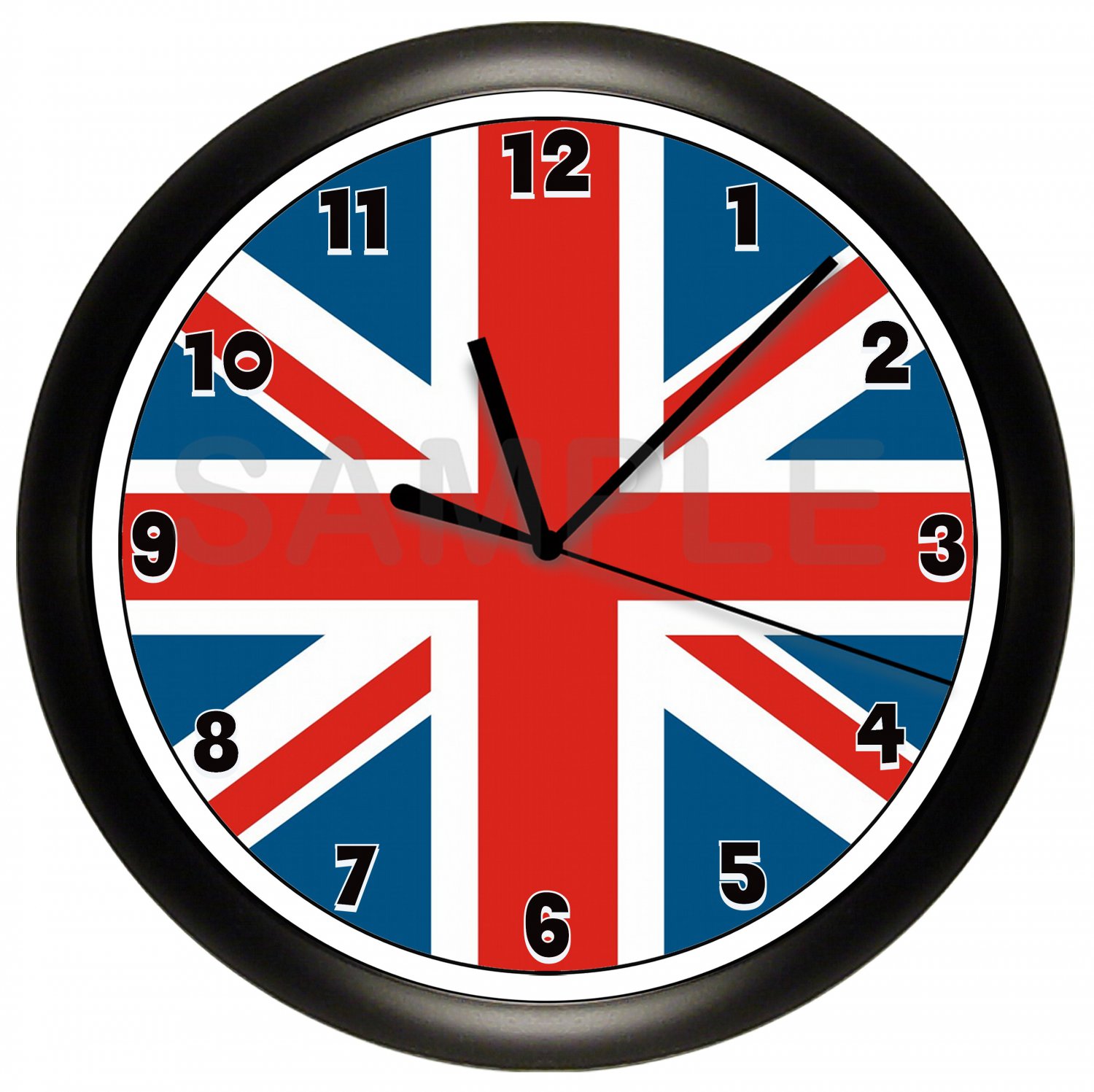 Union Jack Wall Clock Gift