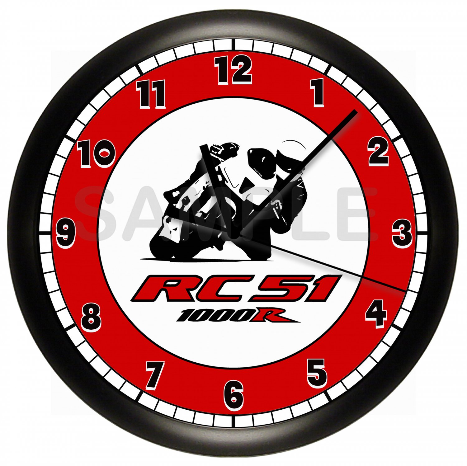 Honda RC51 Motorcycle Wall Clock