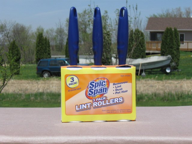 SPIC AND SPAN LINT ROLLERS 3 pack NEW in package