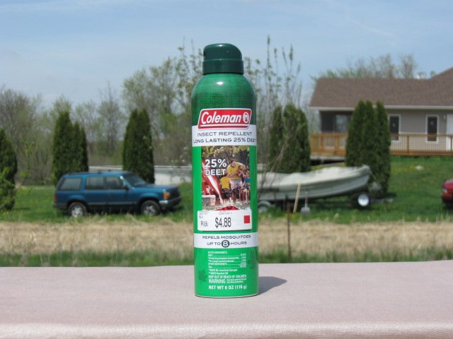 coleman propane mosquito repellent