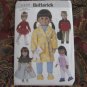 BUTTERICK 3329 American Girl 18" Doll clothes pattern  NEW  PAJAMAS, ROBE, ICE SKATING OUTFIT, BOY+