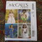 McCALL'S 6452 AMERICAN GIRL 18" Doll BRIDE, PRINCESS, MERMAID, FAIRY CLOTHES SEWING PATTERN NEW DISC