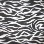 Black & white ZEBRA print FABRIC FOR McCall's 6480 SKIRT C: 5/8 of a yard