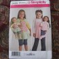 Simplicity 2465 American Girl 18" Doll clothes sewing pattern NEW APRON CHILD