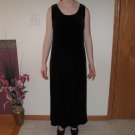 ADULT SIZE 8 BLACK MUSIC RECITAL PERFORMANCE OR PARTY DRESS SLEEVELESS EVENING WEAR
