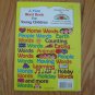 WORDS, WORDS AND MORE WORDS STUDENT DICTIONARY PRE K - 2nd GRADE HOME SCHOOL HARDCOVER BOOK