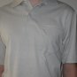 JERZEES UNISEX SIZE ADULT SMALL LIGHT TAN (PUTTY) POLO / GOLF SHIRT WITH FRONT POCKET NEW with tag