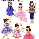 BUTTERICK  5864 18" DOLL CLOTHES PATTERN NEW RETRO 1956 DRESS, COAT, SLIP & BLOOMERS UNCUT