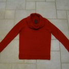 FADED GLORY WOMEN'S SIZE XL 16-18 SWEATER COWL NECK CLASSIC RED METALLIC LONG SLEEVE NEW W/ TAG