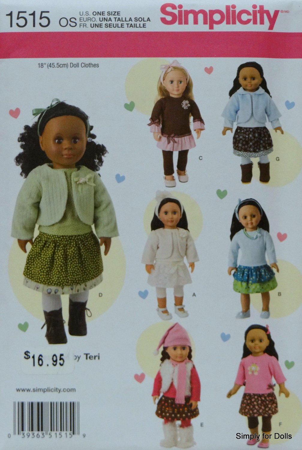 8 doll clothes