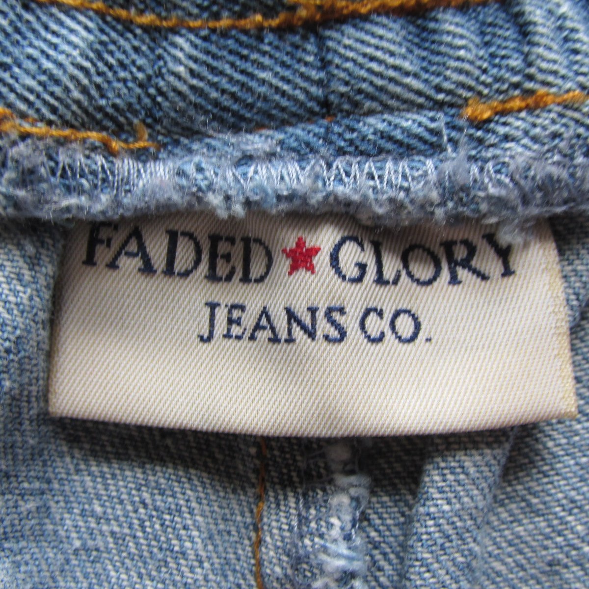 FADED GLORY MEN'S SIZE M (32-34) SHORTS LIGHT BLUE STONEWASH DENIM JEAN ...