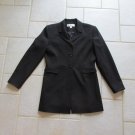LARRY LEVINE SUITS WOMEN'S SIZE 6 JACKET BLACK TAILORED OFFICE BLAZER DRESS COAT
