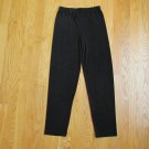 DECKED OUT KIDS GIRL'S SIZE 7 - 10 LEGGINGS BLACK SHINY DRESS PANTS MADE IN THE USA