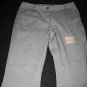 WHITE STAG WOMEN'S SIZE 6 P JEANS GRAY GREY COMFORT FIT PANTS STRETCH FLAT FRONT NWT