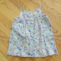 TOMMY HILFIGER GIRL'S SIZE 3-6 mo. DRESS BLUE  PASTEL FLORAL CHURCH SUN NWT