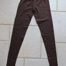 NO BOUNDARIES WOMEN'S JUNIOR'S SIZE M (7-9) LEGGINGS BROWN ANKLE LENGTH NEW WITH TAG