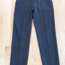 J. FERRAR MEN'S SIZE 32 X 32 TROUSER BLACK FLAT FRONT MODERN FIT PANTS DRESS SLACKS