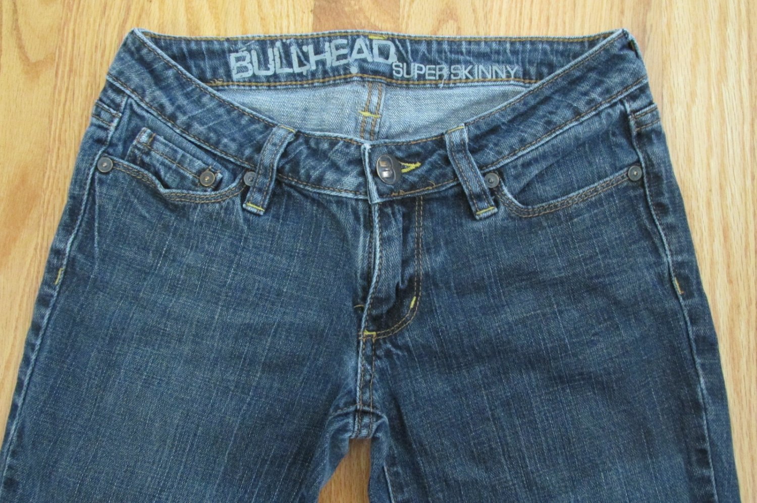 Bullhead Women S Size 3 S Jeans Med Blue Asian Denim Super