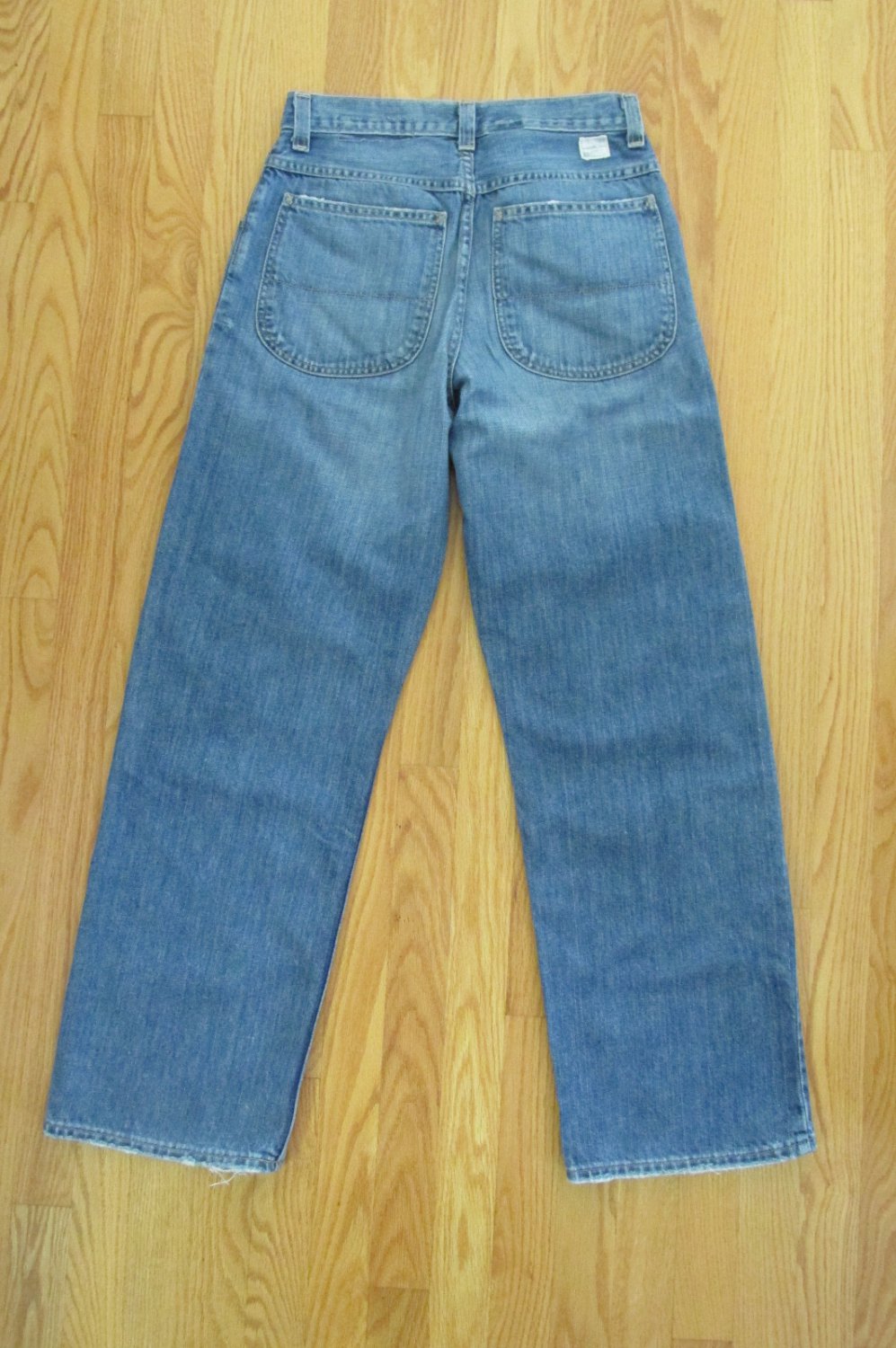 GAP MEN'S SIZE 28 X 30 JEANS med. BLUE ASIAN DENIM BOY'S WORKER ...