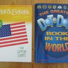 UNITED STATES & DOT TO DOT WORKBOOKS HOMESCHOOL CONSUMABLE ACTIVITY WORK BOOKS LOT OF 3 ELEMENTARY