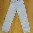 LEE RIDERS GIRL'S SIZE 6 X SLIM JEANS LT BLUE STONE WASHED RELAXED HIGH WAIST MOM 80'S TAPERED LEGS