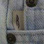 LEE RIDERS GIRL'S SIZE 6 X SLIM JEANS LT BLUE STONE WASHED RELAXED HIGH WAIST MOM 80'S TAPERED LEGS