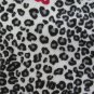 GARANIMALS GIRL'S SIZE 3 T ATHLETIC PANTS BLACK WHITE LEOPARD RED HEARTS FLEECE SWEATS NWT