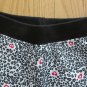 GARANIMALS GIRL'S SIZE 3 T ATHLETIC PANTS BLACK WHITE LEOPARD RED HEARTS FLEECE SWEATS NWT