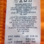 SIMPLY BASIC GIRL'S SIZE 6 6X SHORTS ORANGE JERSEY KNIT BIKE NWT