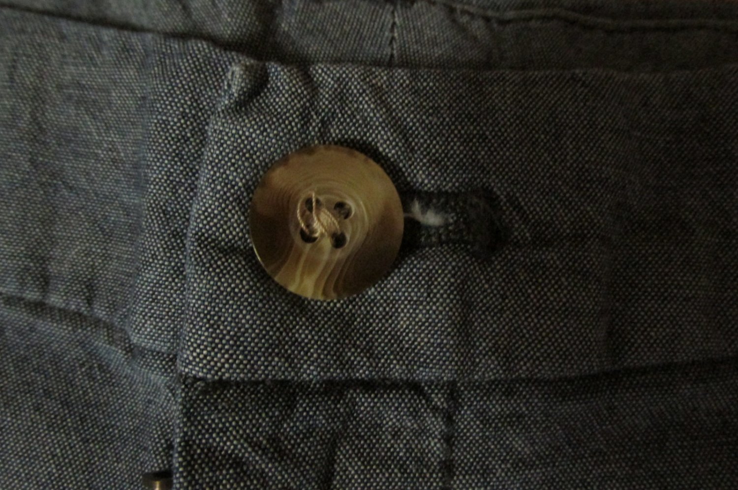 FADED GLORY WOMEN'S SIZE 6 JEAN SHORTS MED BLUE CHAMBRAY WALKING BERMUDA CHINO NWT