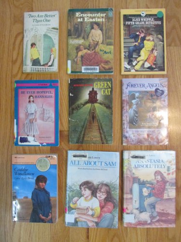 LOT OF 8 BOOKS 3RD - 7TH GRADE AGES 8 - 12 SUMMER READING LITERATURE LANGUAGE ARTS HOMESCHOOL