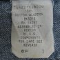 FADED GLORY WOMEN'S SIZE 6 P JEANS MED BLUE SLUB DENIM CARPENTER FARM WORK