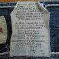 FADED GLORY WOMEN'S SIZE 6 P JEANS MED BLUE SLUB DENIM CARPENTER FARM WORK