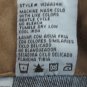STUDIO EASE WOMEN'S SIZE 14 JEAN JACKET MED BLUE DENIM W/ TAN FAUX SUEDE COLLAR