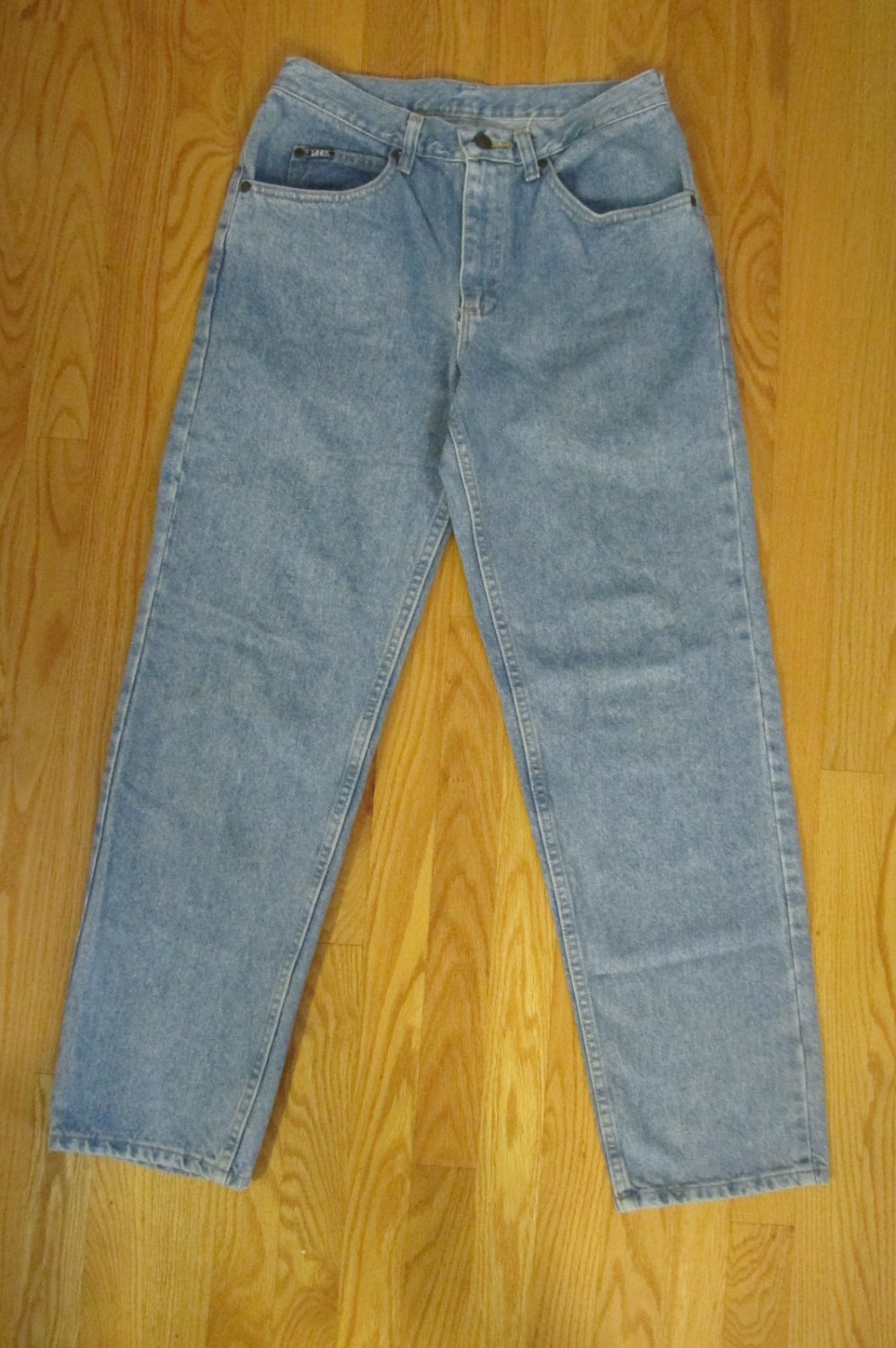 LEE 1889 MEN'S SIZE 29 X 29 1/2 JEANS LIGHT BLUE STONE WASHED 80'S ...
