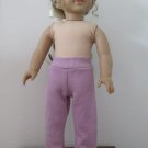 AMERICAN GIRL 18" DOLL CLOTHES SWEAT PANTS LAVENDER ATHLETIC TENNEY NEW