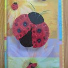 MARTIN DESIGNS HARDBOUND JOURNAL BOOK VIVID LADYBUGS COVER LINED PAGES NEW