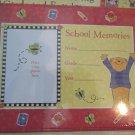 PACKAGE OF 8 PHOTO FRAME GREETING CARDS & ENVELOPES RED SCHOOL THEME SCRAP BOOKING NEW
