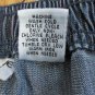 BRECKENRIDGE WOMEN'S SIZE S JEANS BLUE STRIPED RELAXED HIGH ELASTIC WAIST MOM