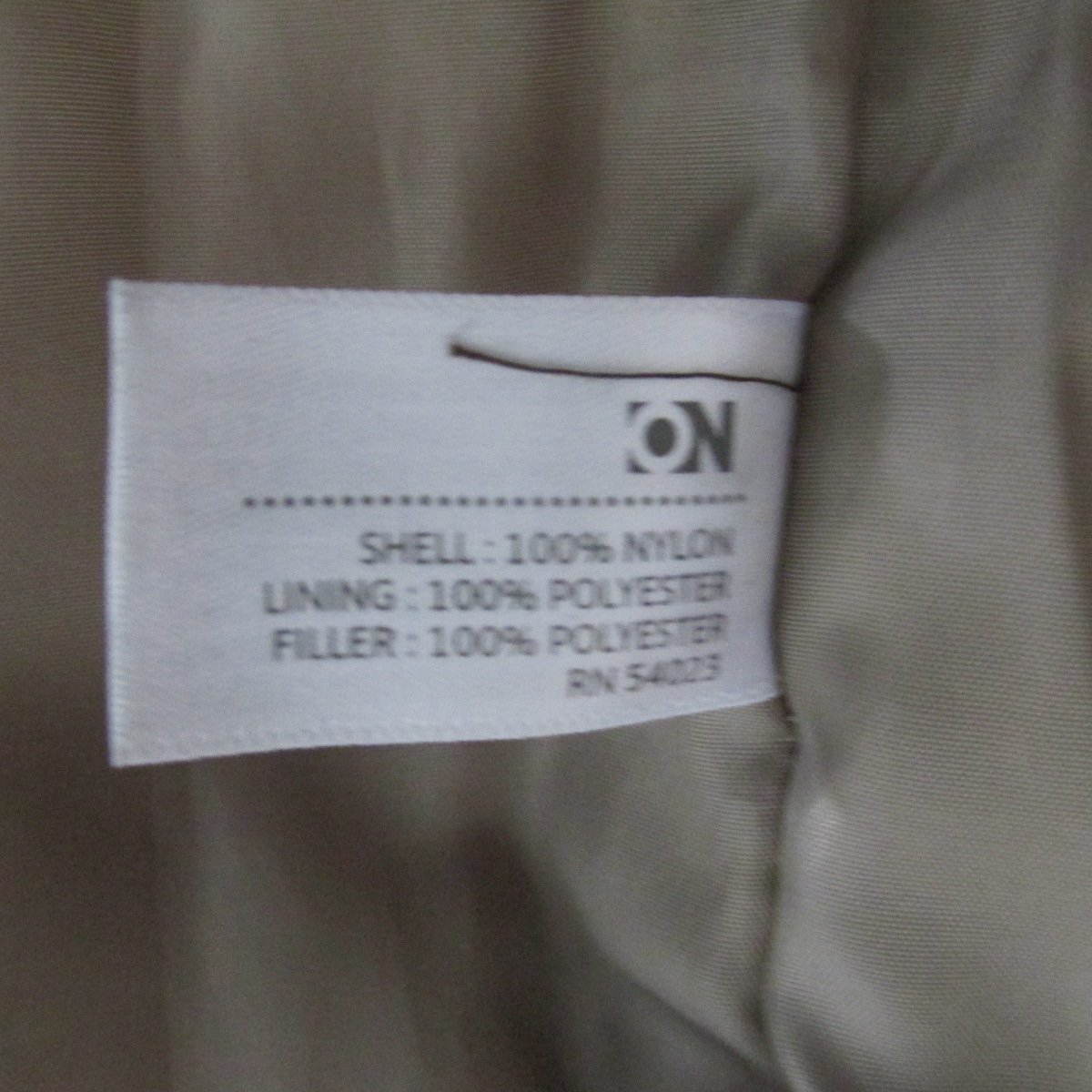 OLD NAVY MEN'S SIZE S BROWN COAT W/ HOOD PUFFER JACKET OUTERWEAR