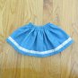 AMERICAN GIRL 18" DOLL CLOTHES BLUE DENIM SKIRT PINK FLORAL TRIM MY LIFE OF FAITH MARYELLEN NEW