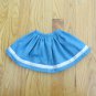 AMERICAN GIRL 18" DOLL CLOTHES BLUE DENIM SKIRT PINK FLORAL TRIM MY LIFE OF FAITH MARYELLEN NEW