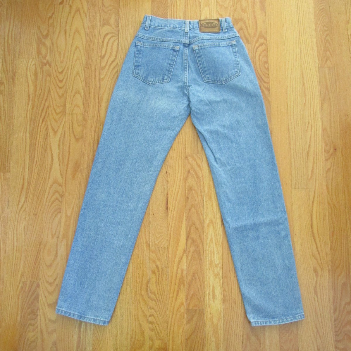 SONOMA WOMEN'S JUNIOR'S SIZE 9 M JEANS MED BLUE STONE WASHED RELAXED ...