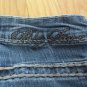 BIG STAR WOMEN'S SIZE 29 R JEANS MED BLUE SLUB DENIM SWEET SKINNY ULTRA LOW