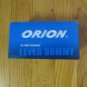 ORION LEVER DUMMY BRASS COLOR NEW IN BOX WITH BRASS SCREWS