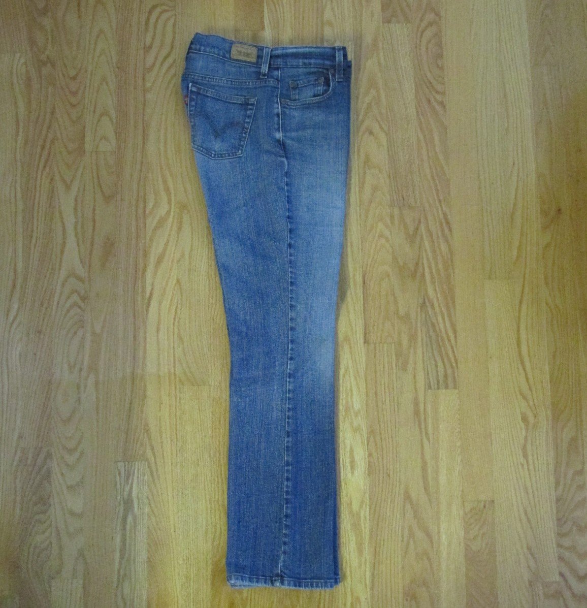 LEVI'S 550 WOMEN'S SIZE 6 M JEANS MED. BLUE DENIM RELAXED BOOT CUT ...