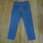 NORTHCREST WOMEN'S SIZE 12 JEANS MED BLUE SLUB STRETCH DENIM STRAIGHT LEG FLEX