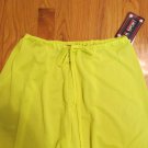 IG SPORT IN GEAR MEN'S SIZE L ATHLETIC PANTS NEON YELLOW TRACK SAFETY GREEN RUNNING PAJAMAS NWT