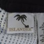 ISLANDER BOY'S SIZE 12 SWIM trunks BLUES BOARD SHORTS CITY GRAFFITI POCKET VELCRO NWOT