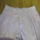 JEANIUS WOMEN'S SIZE 10 / 12 TALL CORDUROYS PINK VINTAGE 80's HIGH WAIST PLEATED MOM PANTS